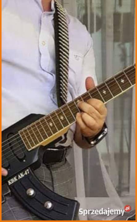 GITARA ELEKTRYCZNA KARABIN KBK AK 47 LUTNICZA Ropczyce