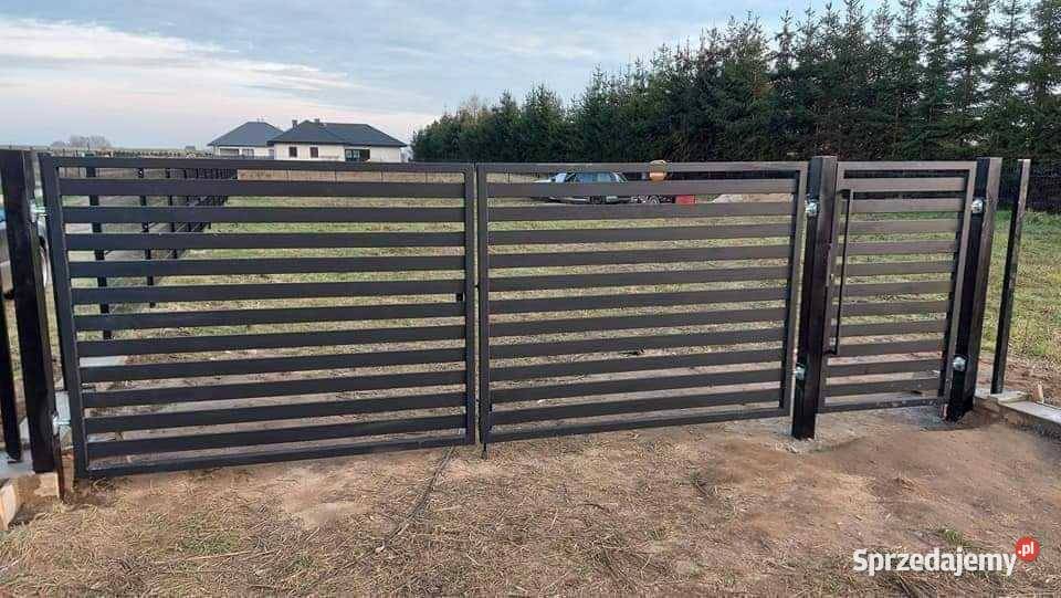 Bramy przesuwne skrzydłowe szybka realizacja Bramy Szczytno