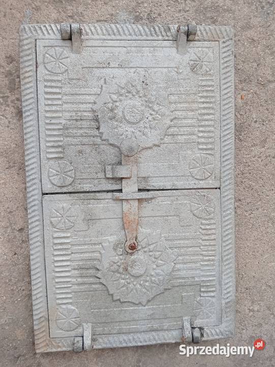 Drzwiczki aluminiowe do wędzarni