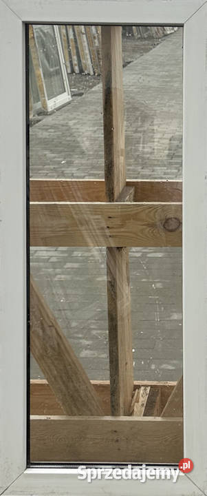 OKNA KacprzaK Witryna 46X108 FIX Używany PCV Lublin