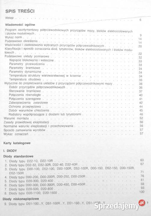 T Półprzewodnikowe przyrządy mocy i urządzenia Warszawa
