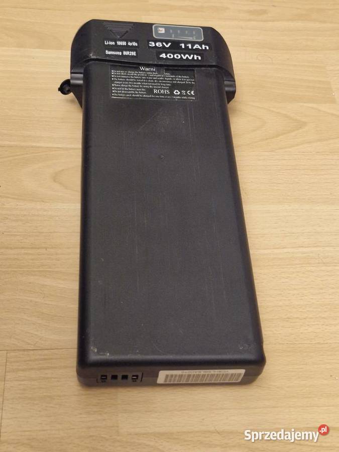 Bateria rowerowa 36V 11Ah 400Wh nowe ogniwa Katowice