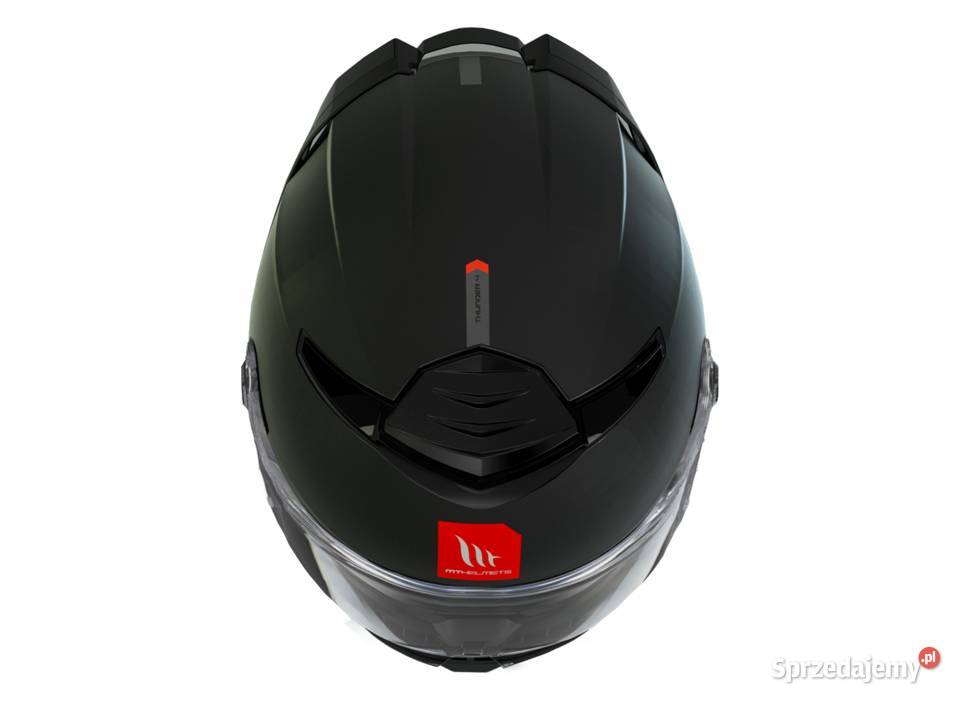 KASK MT THUNDER 4 SV SOLID GLOSS CZARNY MAT ML Motoryzacja Mrągowo