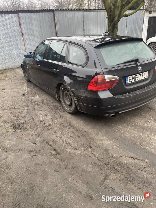 Sprzedam bmw e91 320d uszkodzone