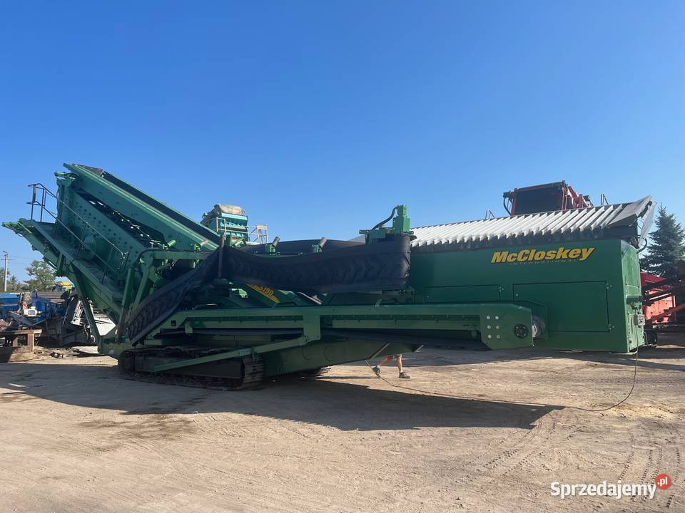 Mobilny przesiewacz McCloskey S190 3D Rok produkcji 2012 Kołodziejewo