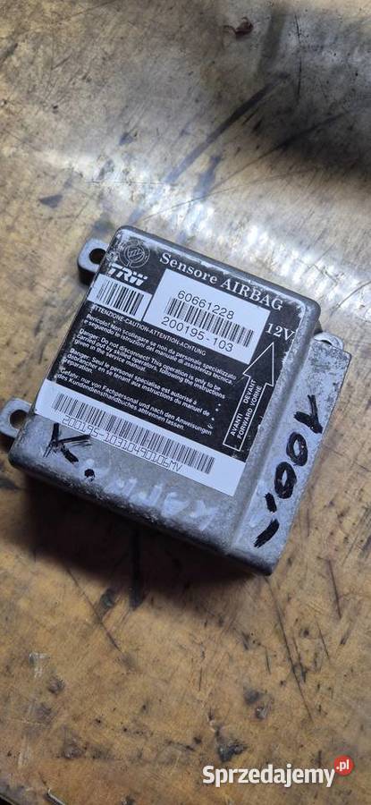 Lancia Kappa sterownik SRS TRW 60661228 Poduszki powietrzne Chocianów