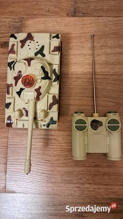 Czołg sterowany na pilota światło dźwięk lubuskie Zielona Góra