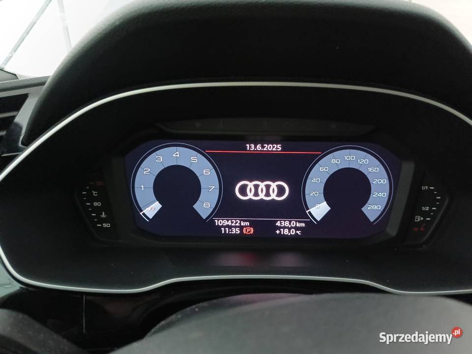 Audi Q3 45 TFSI Quattro S Line S tronic virtual czujnik zmierzchu