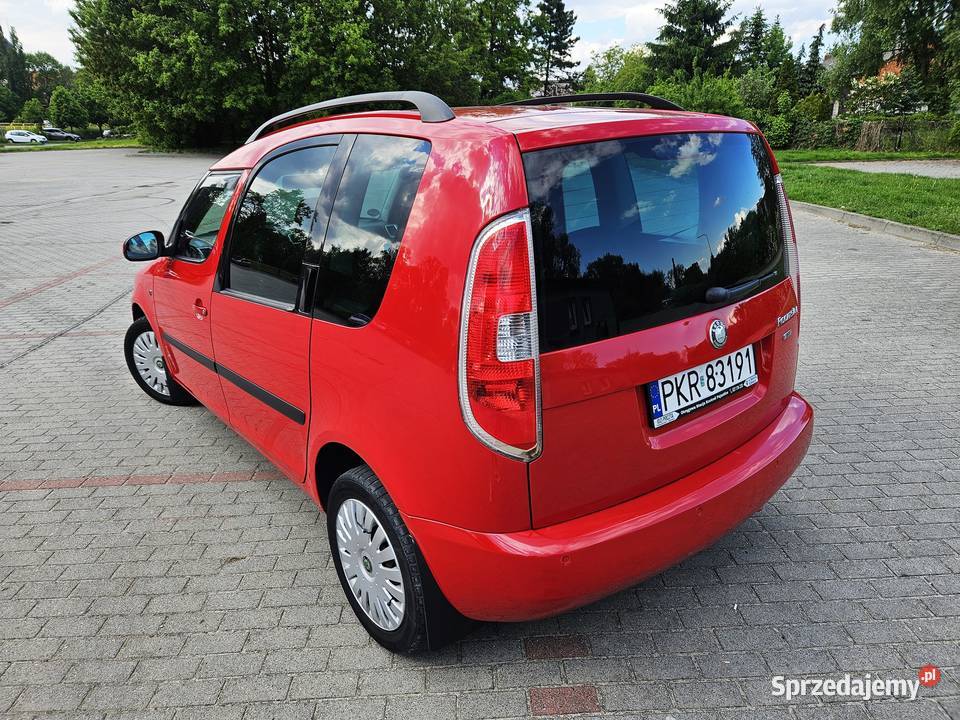 Skoda roomster 14 mpi klimatronic 1 właściciel Rok produkcji 2009 Koźmin Wielkopolski