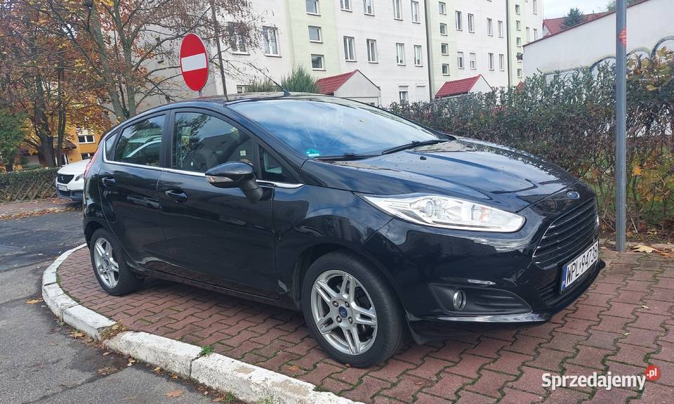 Ford Fiesta 2013 15 tdci TItanium najbogatsza mazowieckie Płock