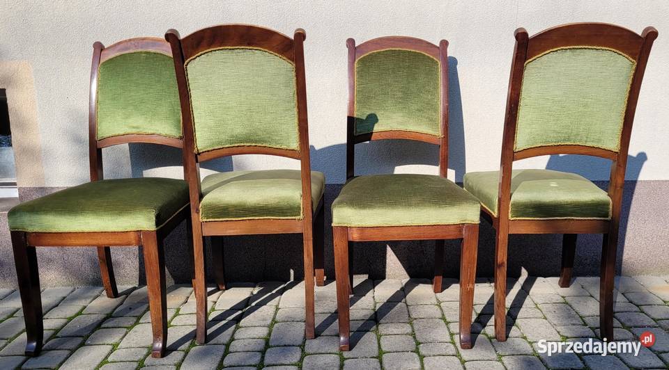 Zestaw 4 solidnych i ciężkich zabytkowych małopolskie Kraków