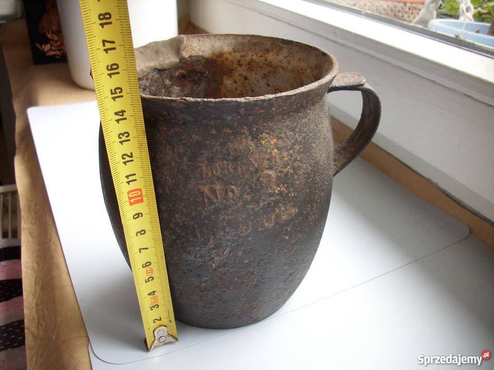 Sygnowany stary antyczny wazon zachodniopomorskie Barlinek