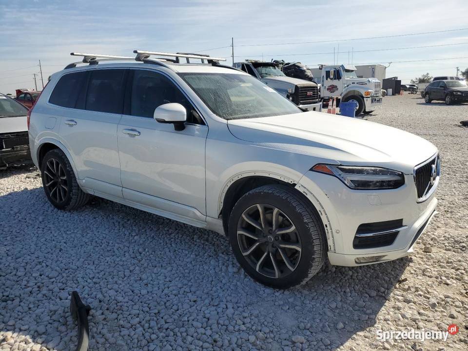 Volvo XC 90 T6 AWD Momentum 7os Biała Perła elektryczne szyby XC 90 warmińsko-mazurskie sprzedam