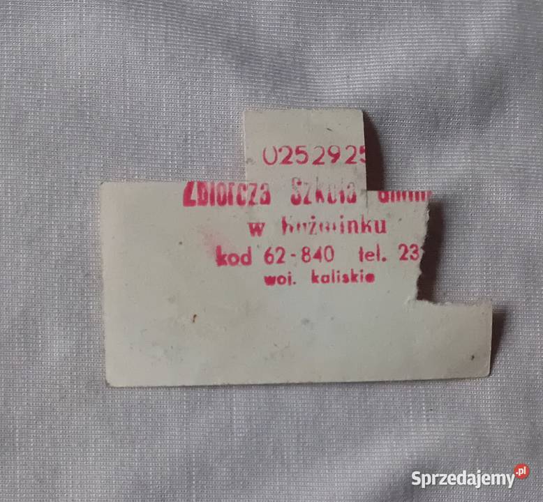 Kartka zaopatrzeniowa P1 wrzesień 1983 Oryginał wielkopolskie Koźminek