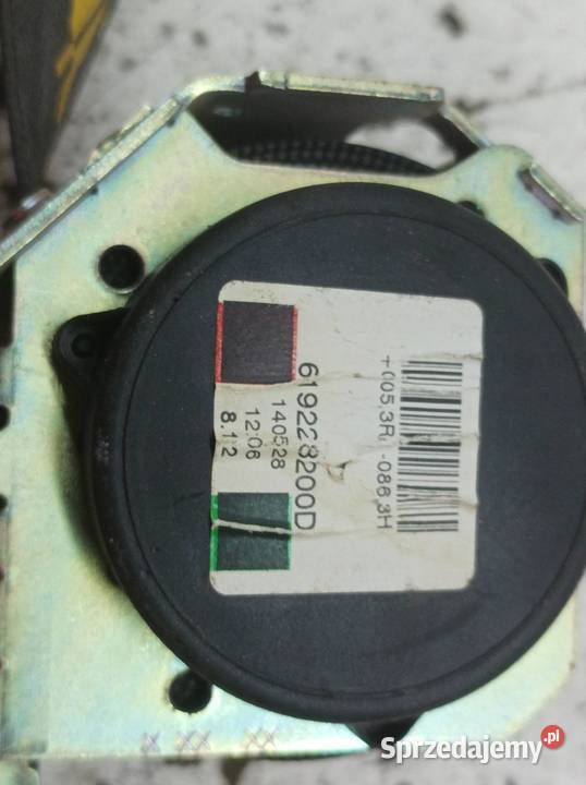 PAS BEZPIECZEŃSTWA LEWY PRAWY ŚRODEK TYŁ KPL C