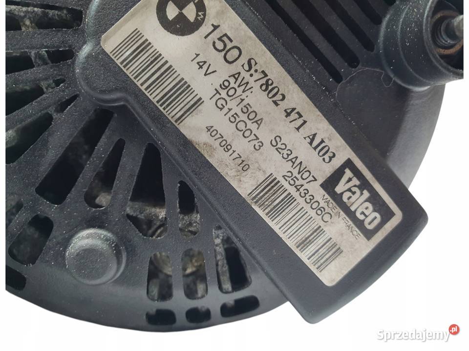 ALTERNATOR BMW E90 E91 20 D 7802471A103 2543306C osobowe Chełm