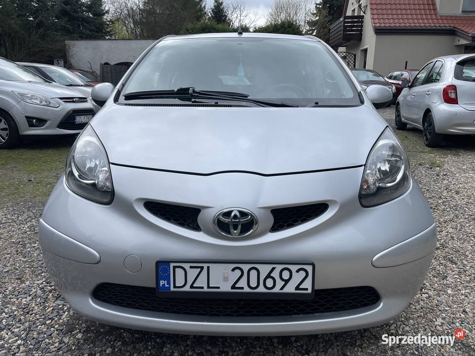 Toyota Aygo 5drzwi Zarejestrowana klima CD Jelenia Góra