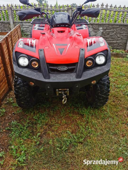 Quad TGB Blade 4604X4 kwity l7e wyciągarka IRS Miejska Górka