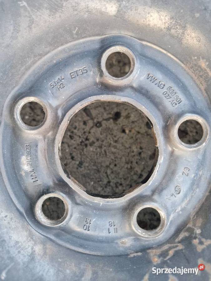 OEM felgi stalowe SKODA Fabia II 5Jx R14 5x100 Kraków