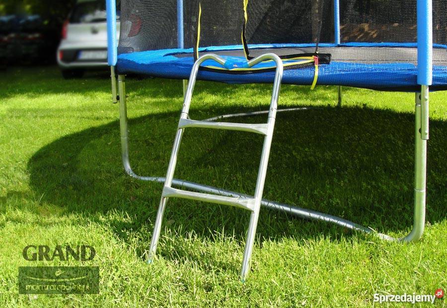 Trampolina Grand 374 12FT Siatka Drabinka Gdańsk