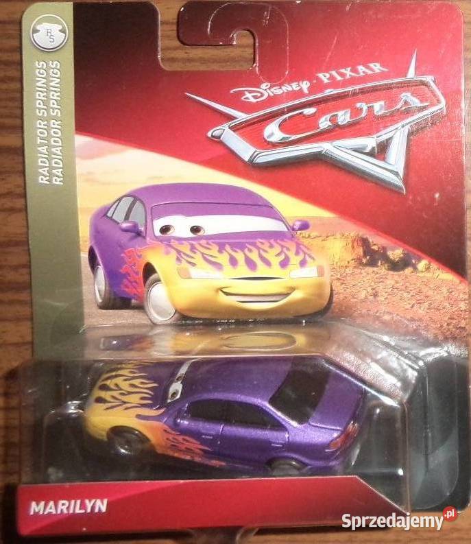 resoraki bajki Disney Pixar Auta Cars 3 marilyn podkarpackie Rzeszów