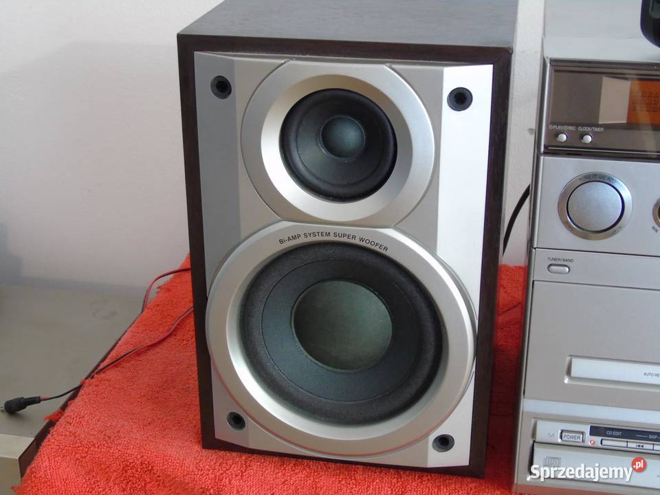 Wieża Panasonic SAPM15 pilot CD AUX kol DOSTAWA podkarpackie Jasło sprzedam