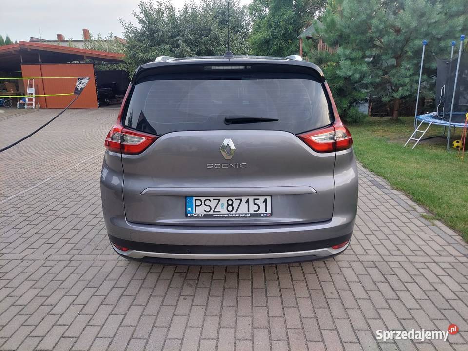 Renault Grand Scenic IV 15DCI 2018R LED poduszka powietrzna Grand Scenic Samochody osobowe Wronki