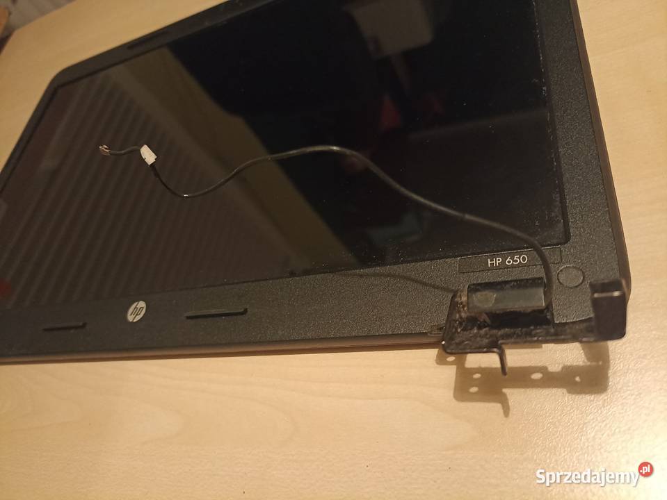 Matryca klapa ramka zawiasy do laptopa HP 650 Kraków