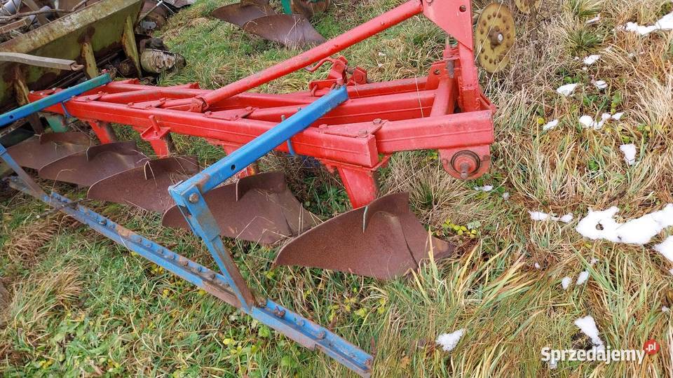 Pług 5 skib Unia Grudziądz brona zagarniająca Bystrzyca Kłodzka