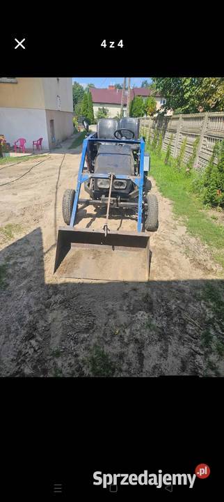 Sprzedam traktorek sam z turem silnik maluch Ładowacz czołowy Zamch