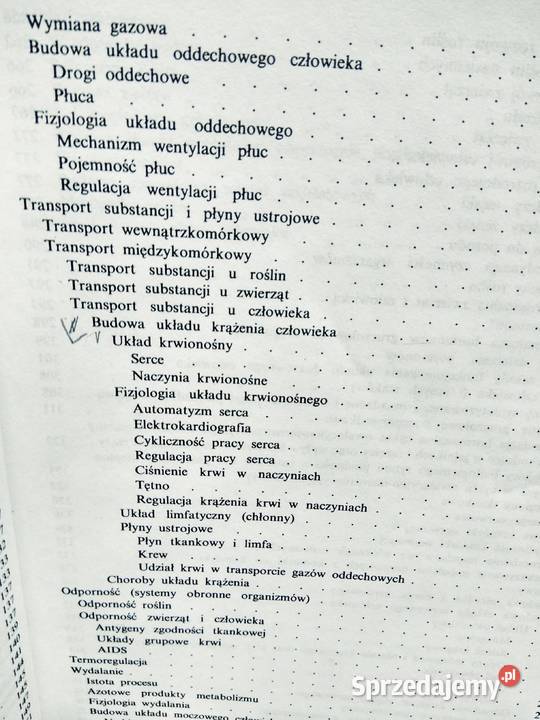 Fizjologia Hosera biologia unikatowe antykwariat