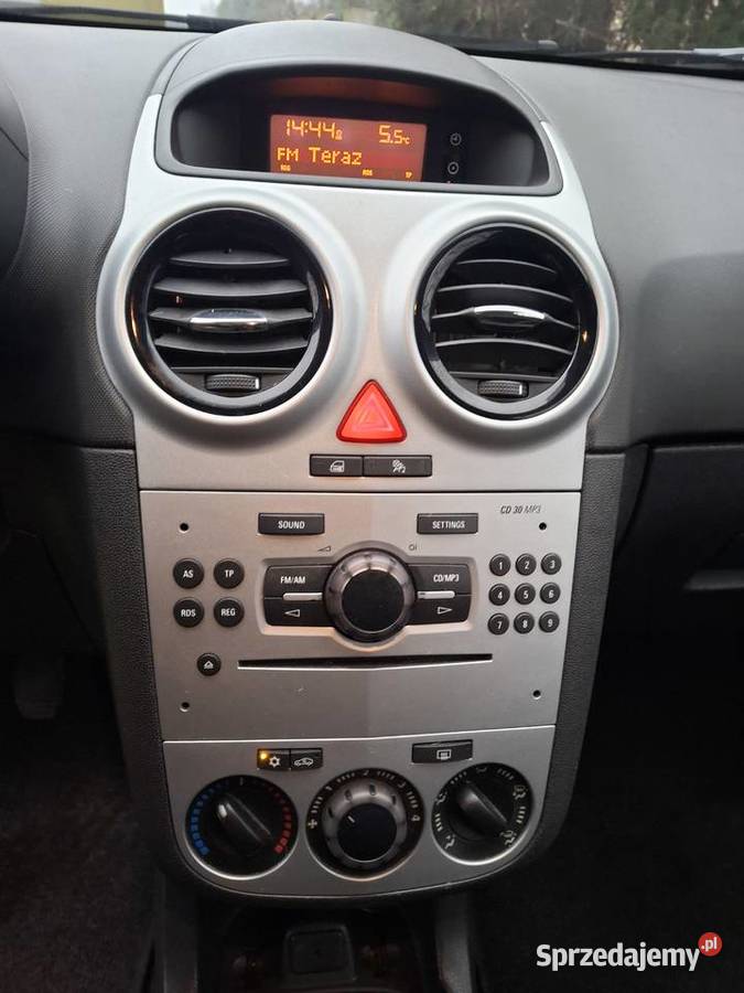 opel corsa 14 benzyna 93000 2011 bezwyp oryginał immobilizer Łódź