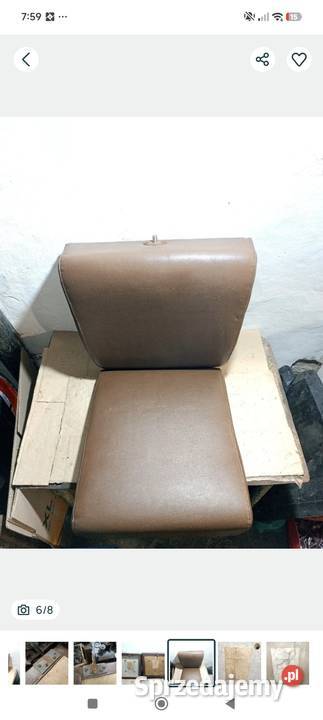 Siedzenia koszą wózka bocznego K750 wielkopolskie Leszno