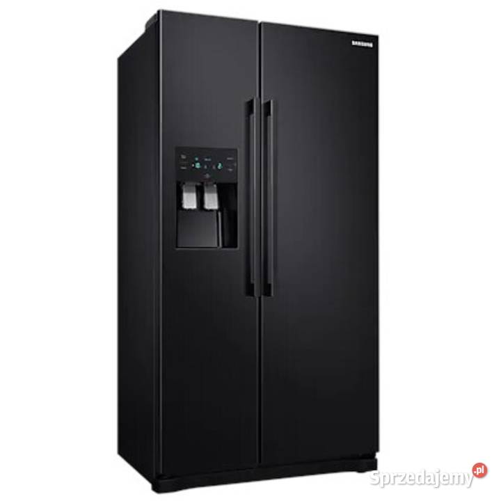 Lodówka Samsung RS50N3513BC Side by Side Czarna Lodówki i zamrażarki Lublin