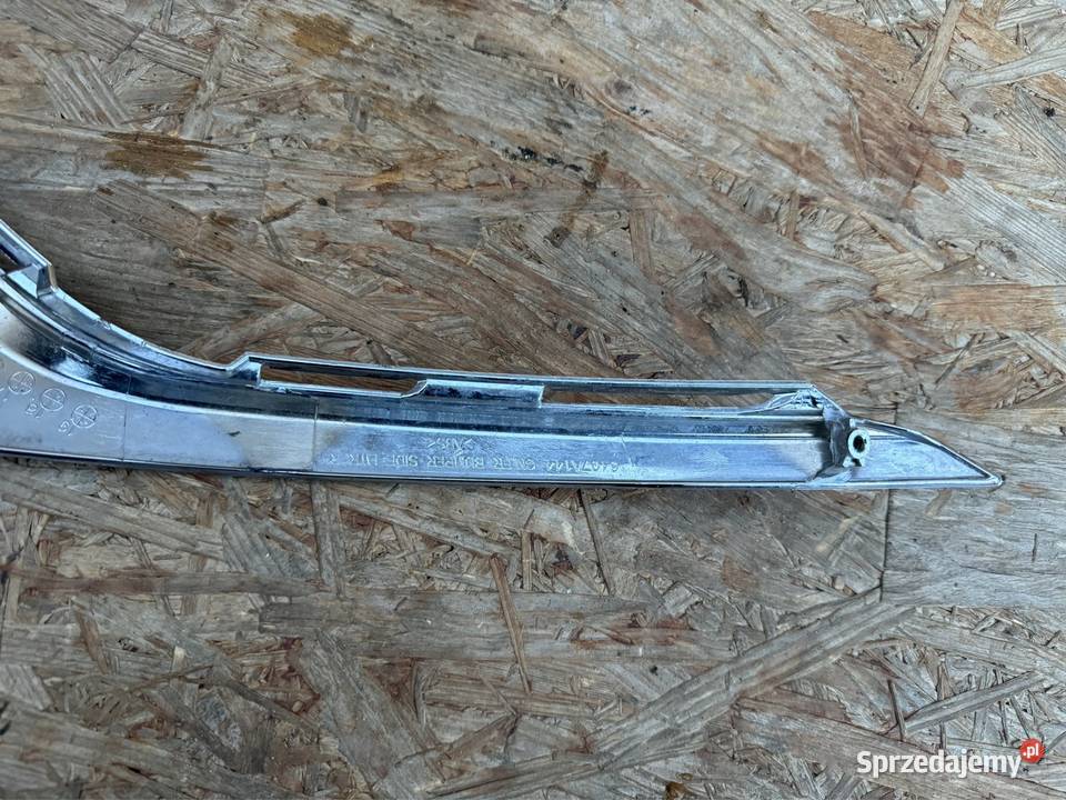 Listwa chrom zderzaka przód prawa rh Mitsubishi Sieraków sprzedam