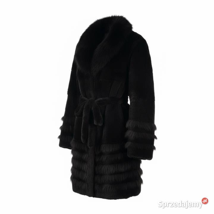 Futro naturalne płaszcz z futra naturalnego Warszawa sprzedam