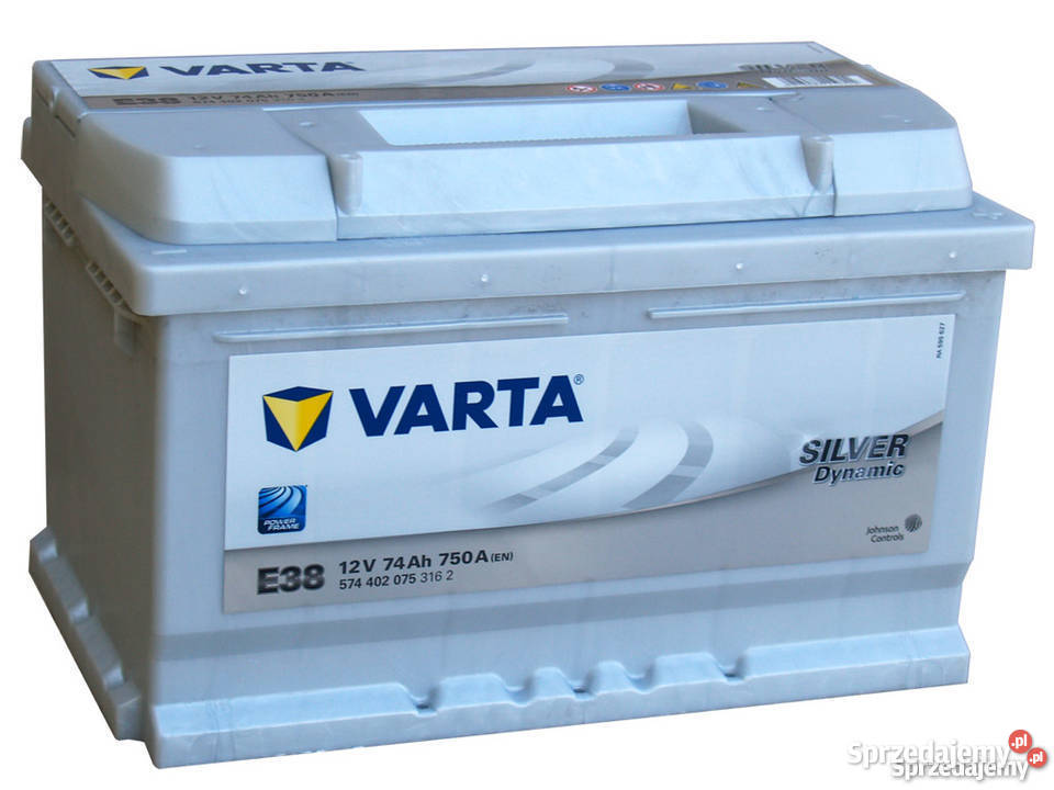 Akumulator VARTA Silver Dynamic E38 74Ah 750A EN Warszawa