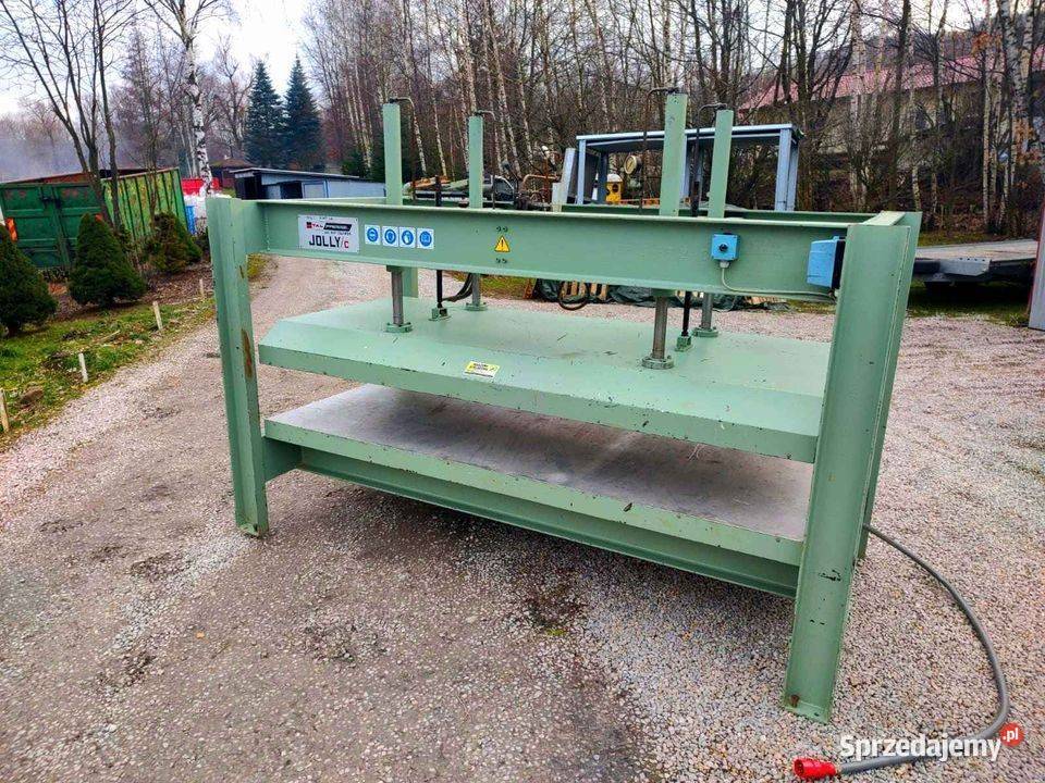 Prasa Półkowa HYDRAULICZNA Prasa do Forniru Kalwaria Zebrzydowska