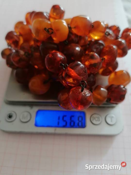 Naszyjnik Bursztyn Antyk Rękodzieło Białystok