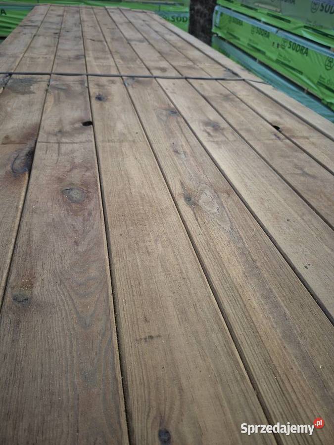 Deska impregnowana ciśnieniowo 22x120x4000mm Kolbudy