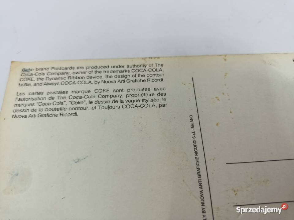 Pocztówka kartka pocztowa z 1996 r Vintage Zamość