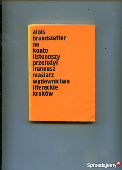 Na konto listonoszy Alois Brandstetter Szczecin