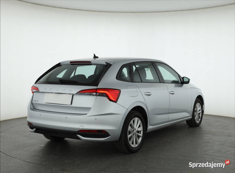 Skoda Scala 10 TSI srebrny Scala mazowieckie