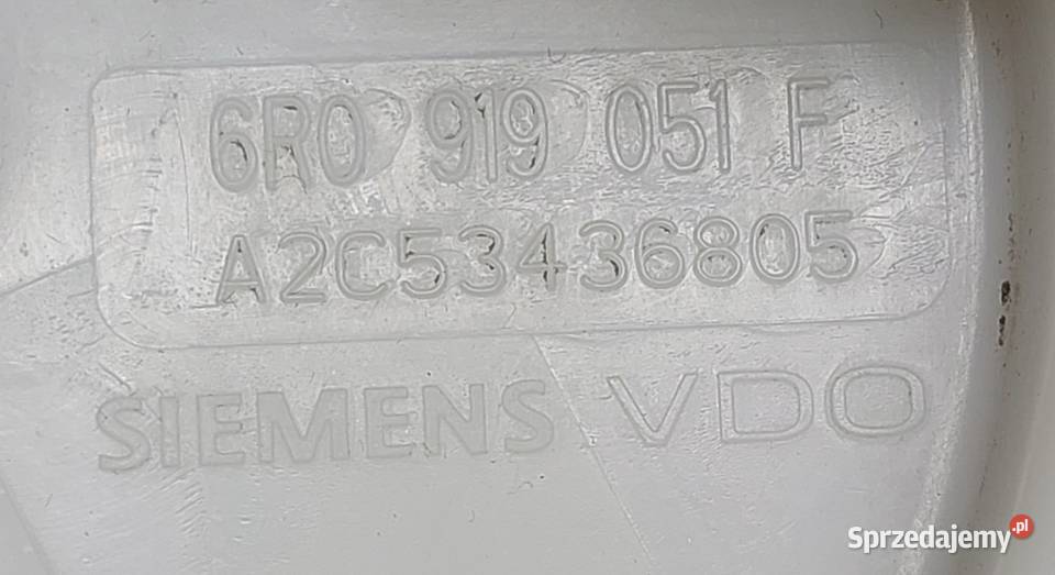 POMPA PALIWA VW POLO 6R V IBIZA 6J FABIA AUDI A1 osobowe