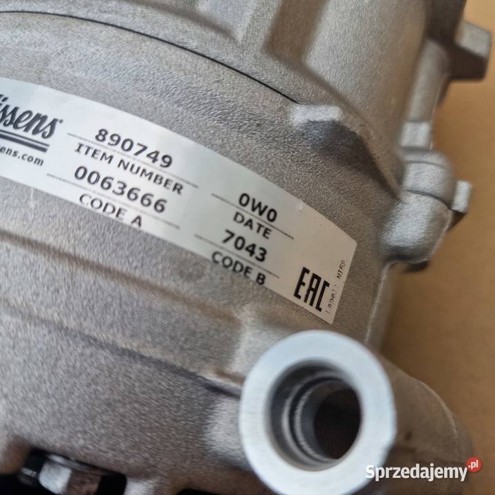 SPRĘŻARKA KLIMATYZACJI NISSAN 890749 ORYGINAŁ osobowe Bieleń sprzedam