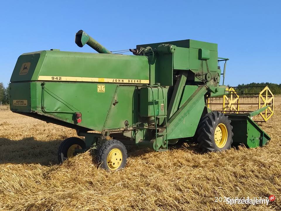 JOHN DEERE 942 gotowy do żniw Słomniki