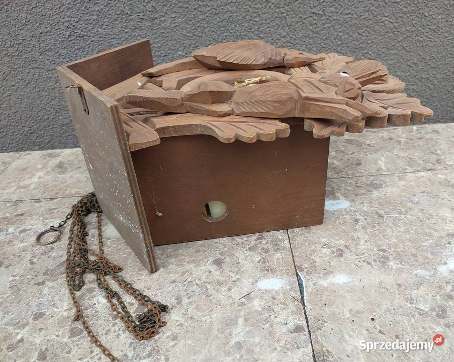 96 Stary zegar kukułka szwarcwald schwarzwald pomorskie Tczew