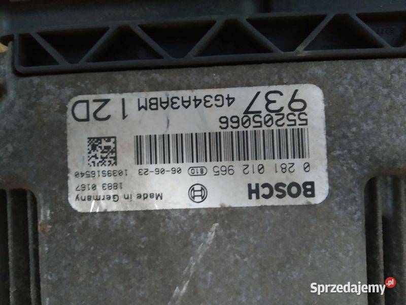 STEROWNIK SILNIKA KOMPUTER ALFA ROMEO 19 JTD Gliwice