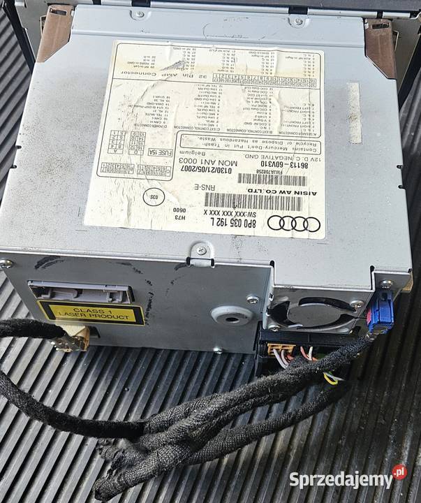 Audi A3 8P radio RNSE 8P0 035 192 L Jarosław