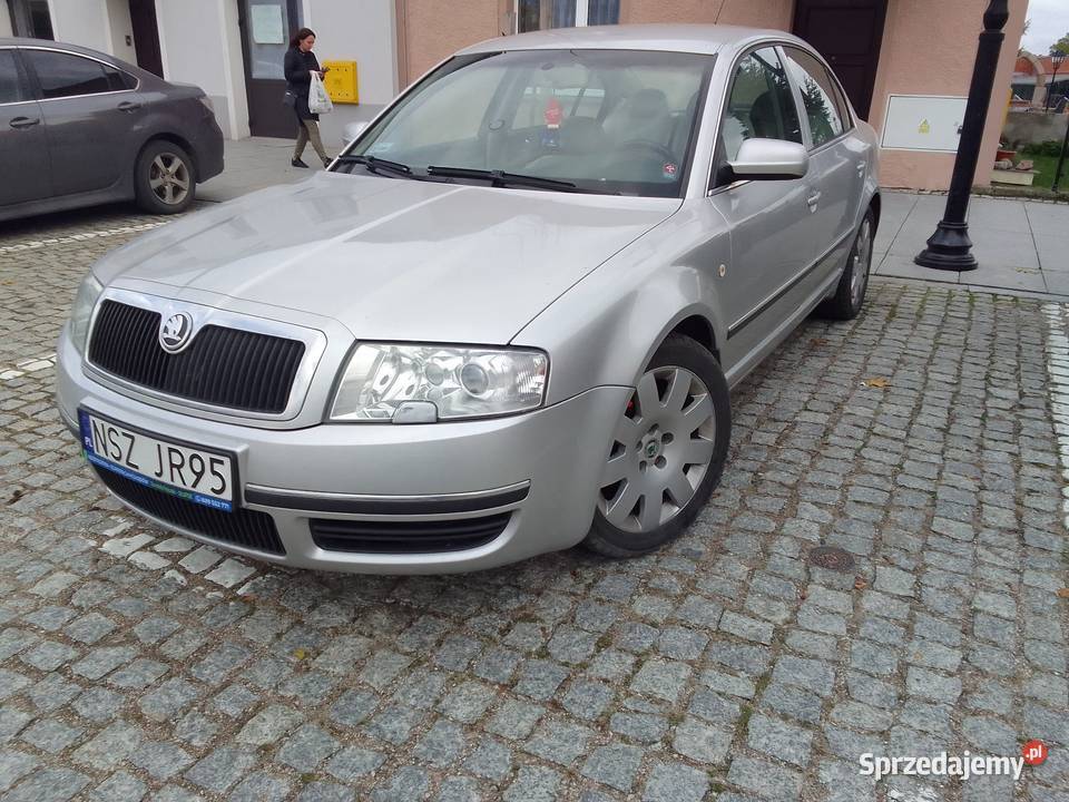 Skoda suberb 28 V6 automat full poduszka powietrzna warmińsko-mazurskie Lubawa sprzedam